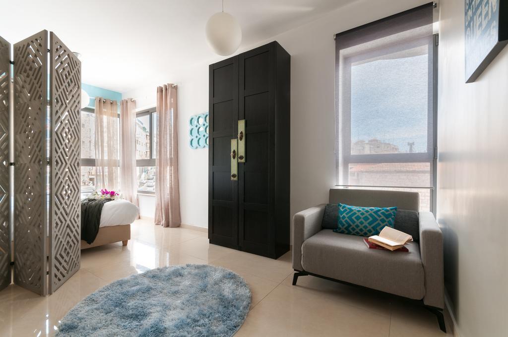 Sweet Inn Apartments - Nisim Bachar Street Jerusalém Quarto foto