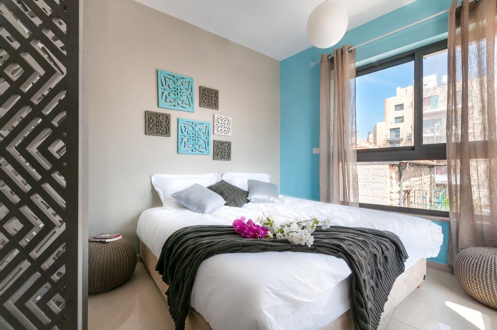 Sweet Inn Apartments - Nisim Bachar Street Jerusalém Quarto foto